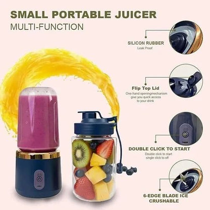 Portable mini juice blender