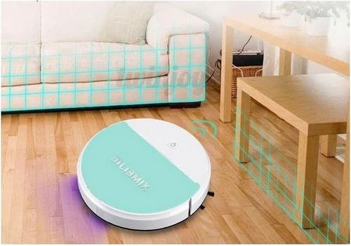 Robot vaccum cleaner with sweeping