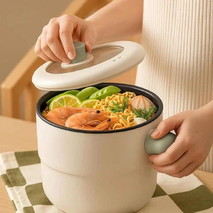 Electric Hot Pot Non-Stick Multipurpose Cooking Pot Portable Mini Electric Cooker