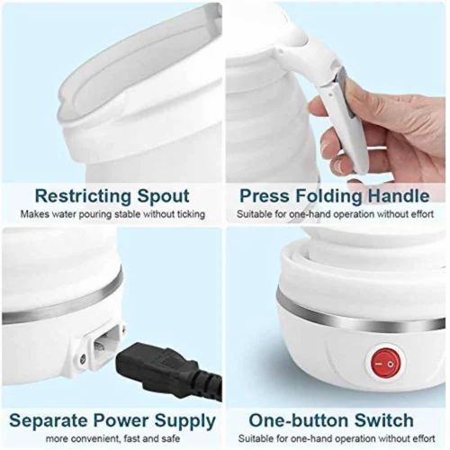 Electric Silicon foldable kettle