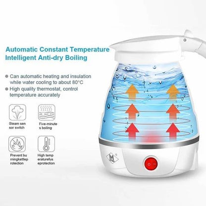 Electric Silicon foldable kettle