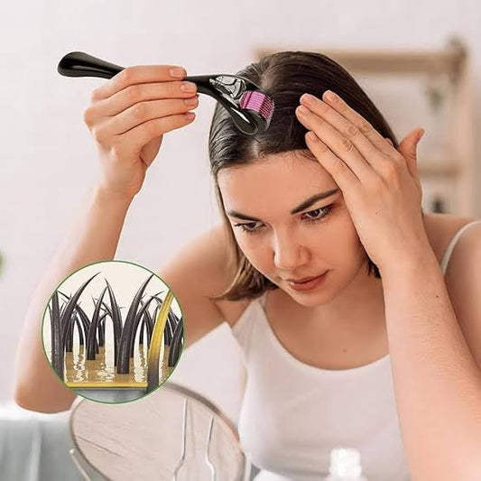 Derma roller Hair regrowth