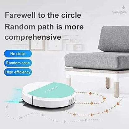Robot vaccum cleaner with sweeping