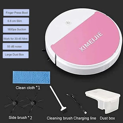 Robot vaccum cleaner with sweeping