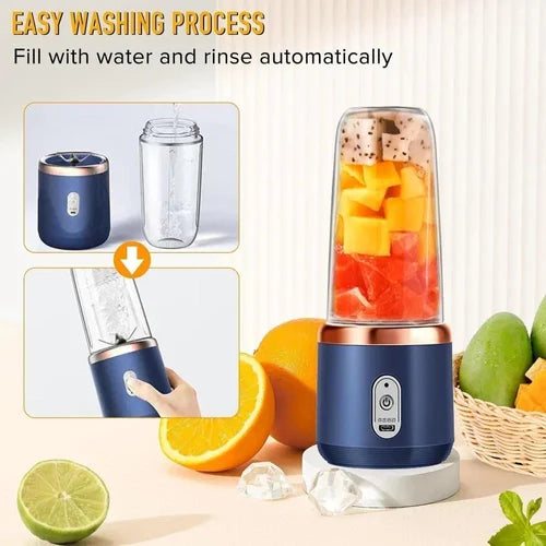Portable mini juice blender