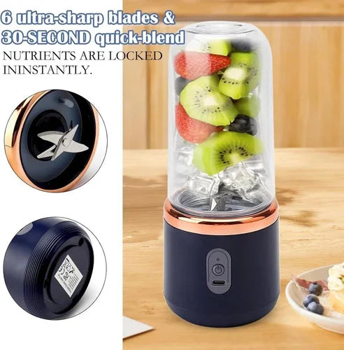 Portable mini juice blender