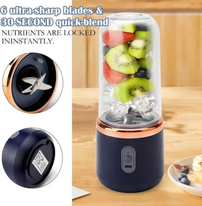 Portable mini juice blender
